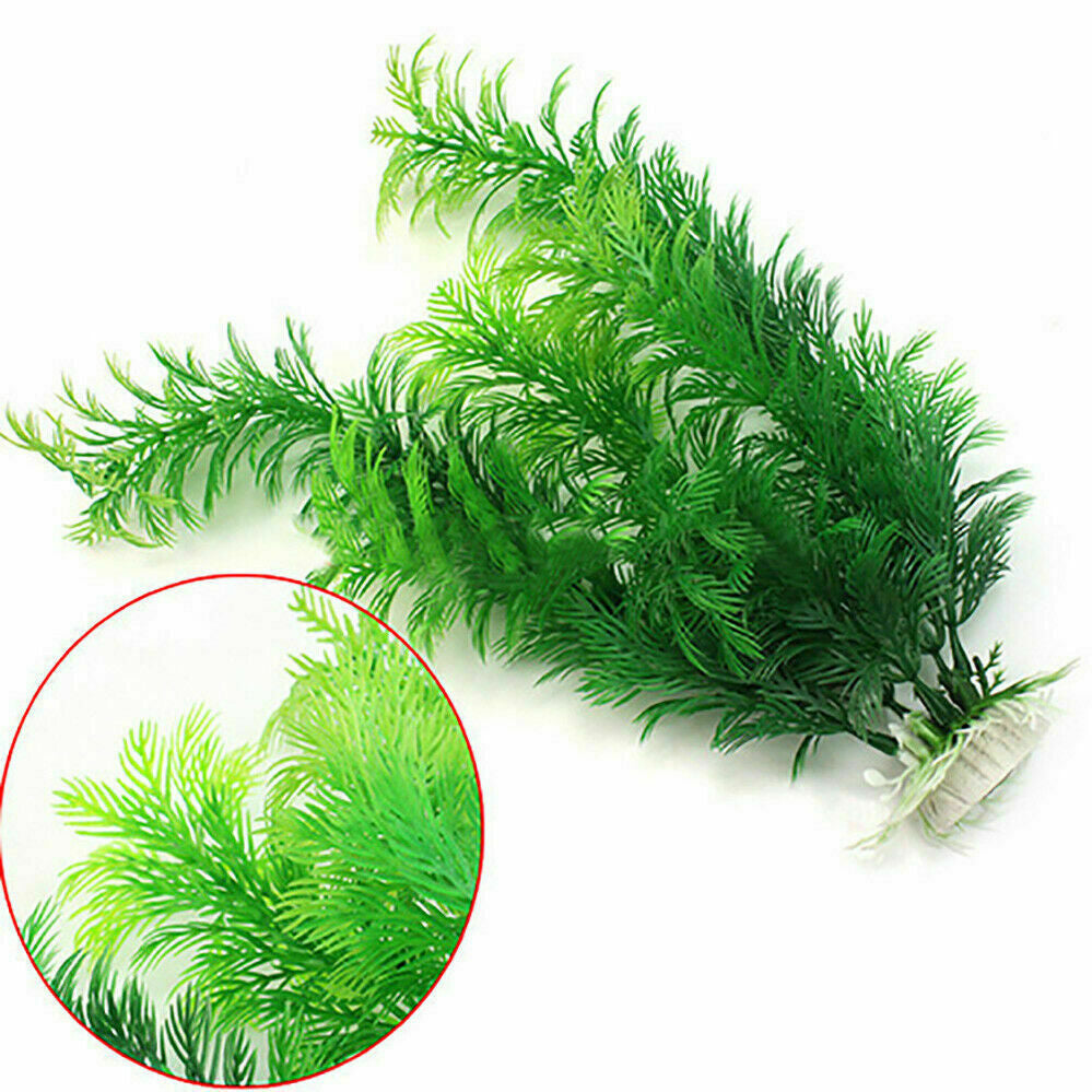 30Cm Large Fish Tank Ornament Plastic Water Plant Artificial Aquarium