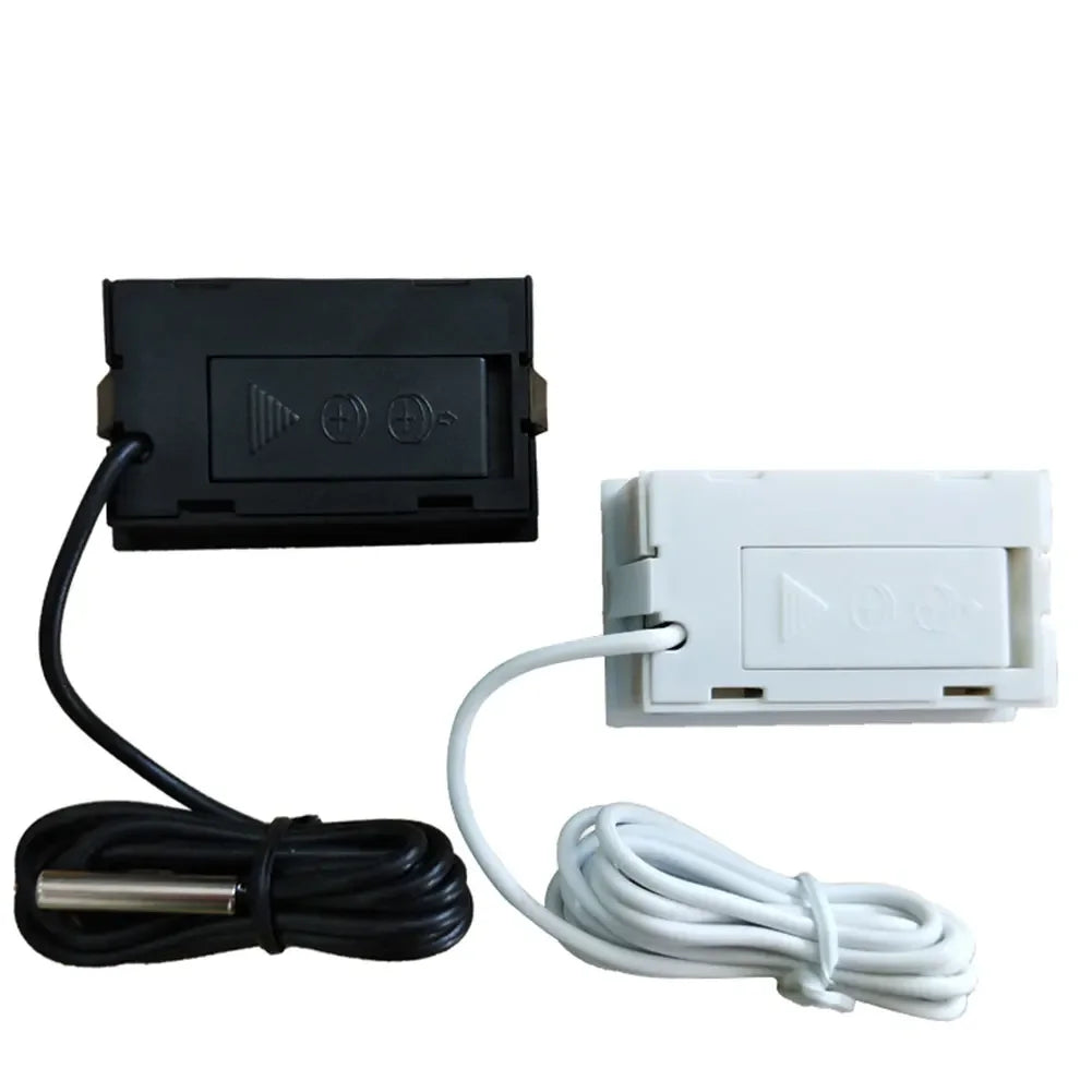 Waterproof Digital Thermometer with LCD Display Portable Temperature Sensor for Car Fish Tank and Refrigerator Use