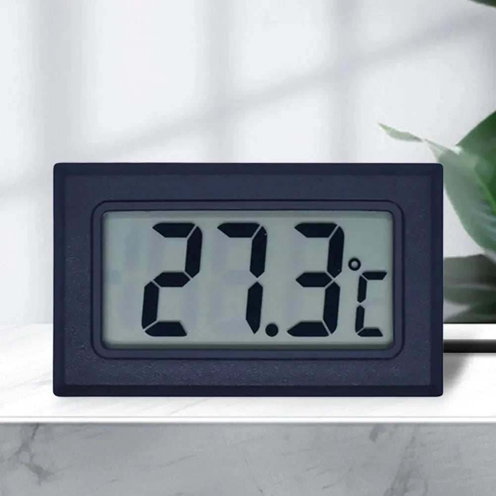 Waterproof Digital Thermometer with LCD Display Portable Temperature Sensor for Car Fish Tank and Refrigerator Use