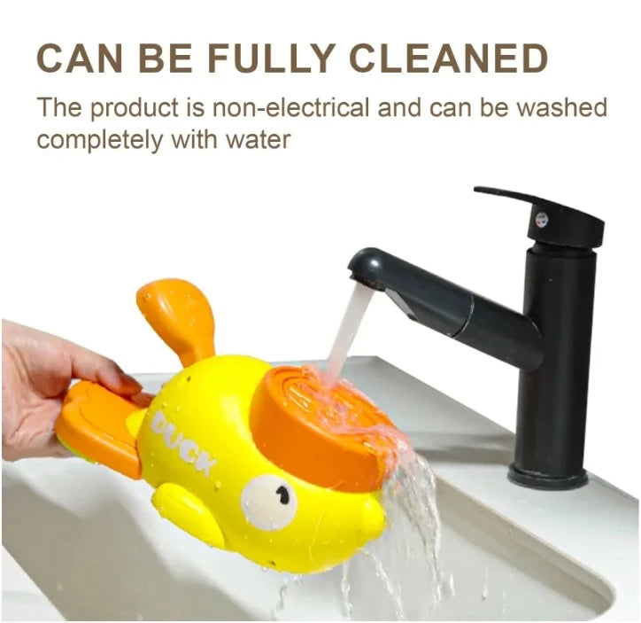 Durable Plastic Duck Dog Toy Interactive Treat Dispenser Slow Feeder Puzzle for Chewing Training Entertainment Small Medium Dogs