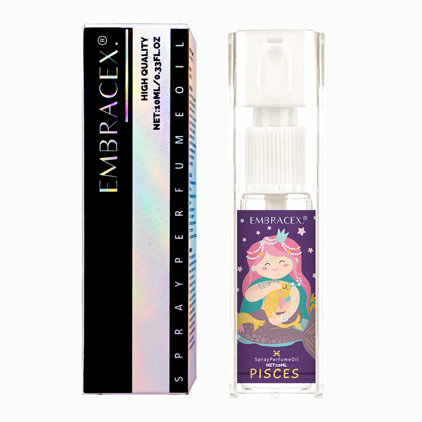 10ml Pisces Spray perfume Aromatic essential oils 12 zodiac signs Women'S Fragrances Pisces fragrance Friends holiday gifts