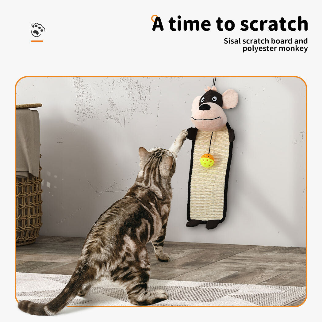 Pawz Interactive Pet Toy Set Cat Tunnel Bed Feather Teaser Dog Scratching Board