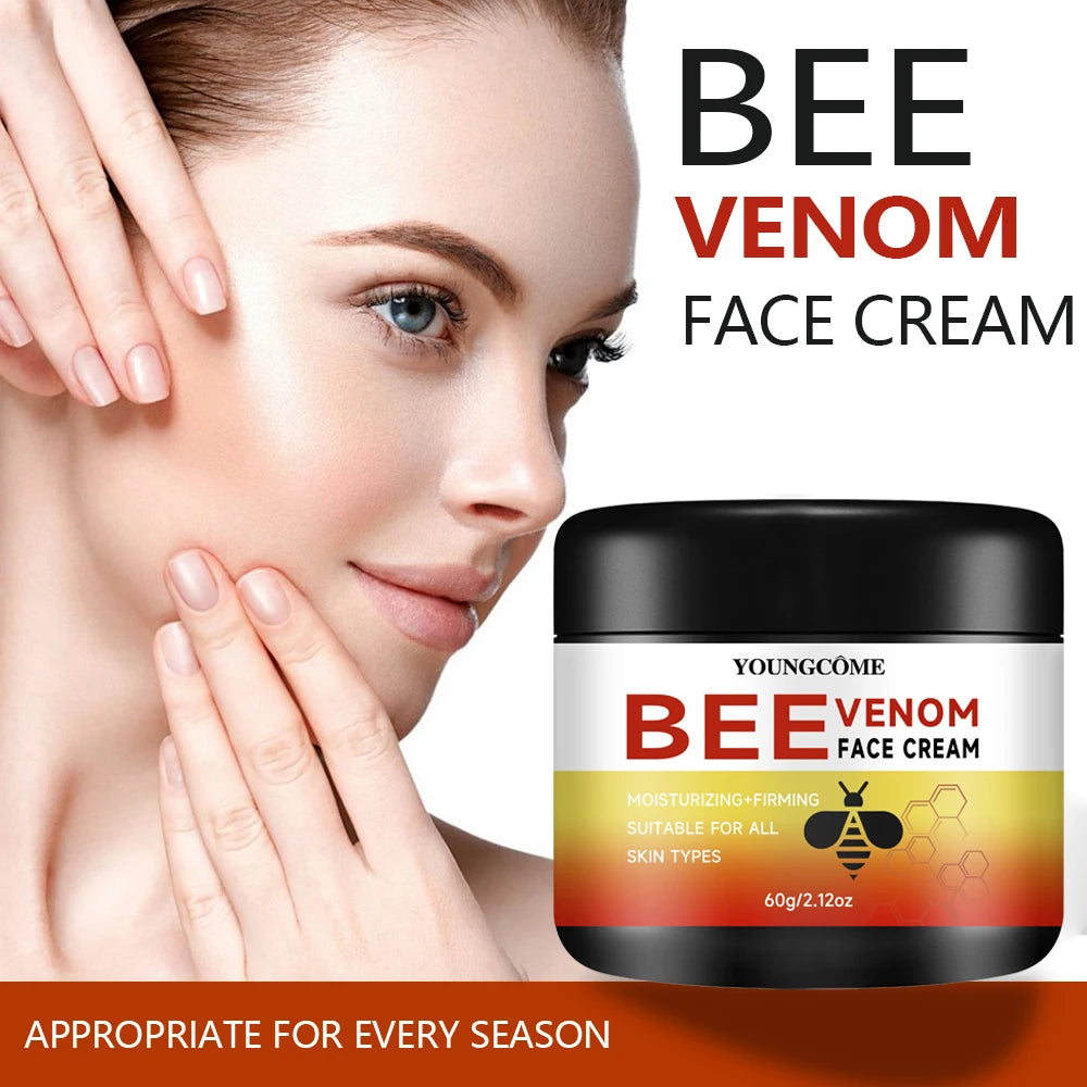 "Pro Anti-Aging Duo Set - Bee Venom Retinol Cream & Collagen Serum for Firming + Wrinkle Reduction, Luxury Skin Care Kit"
