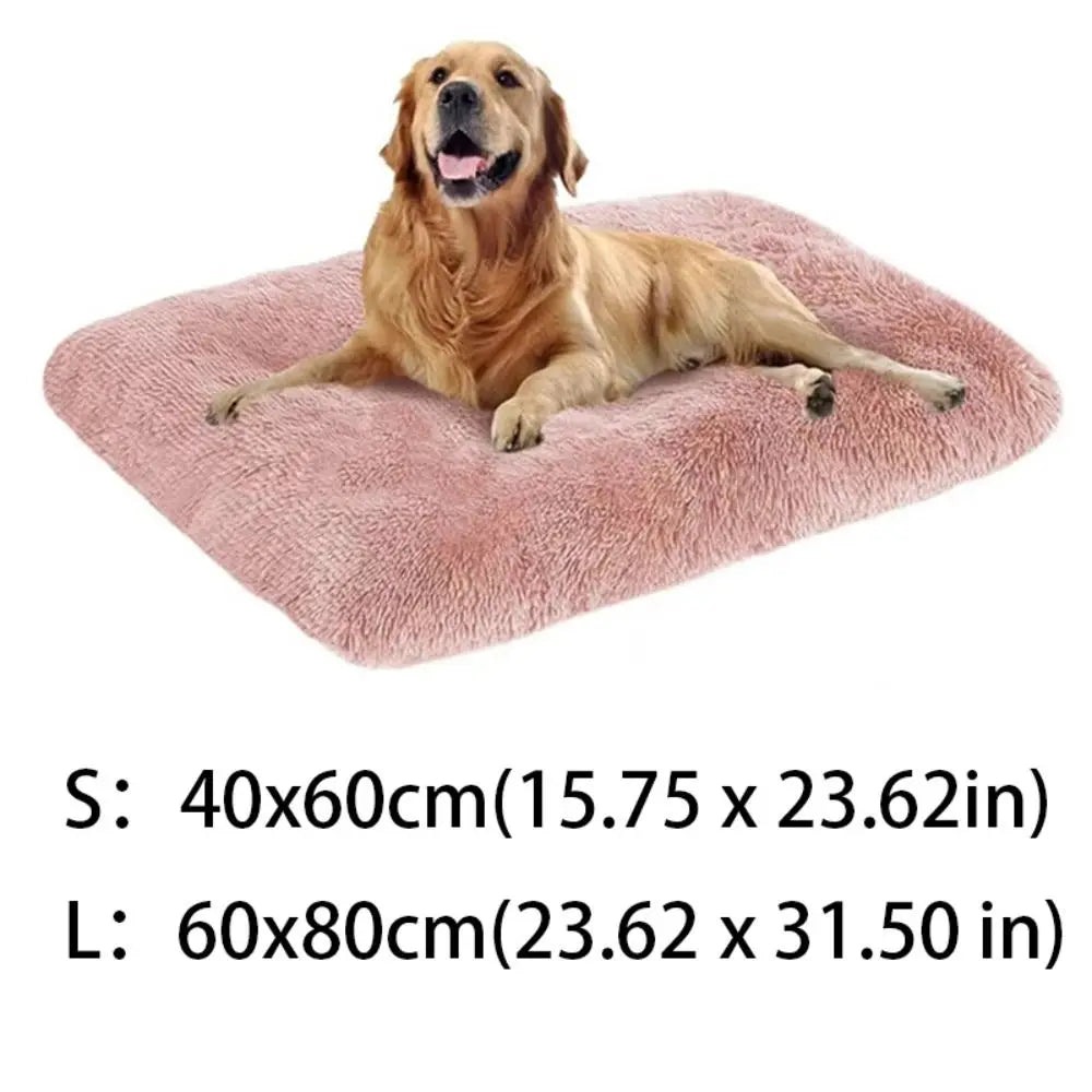 Pet Products Soft Dog Plush Winter Blanket Non-slip Velvet Warm Cat Blanket Waterproof Comfortable Puppy Sleep Mat Winter
