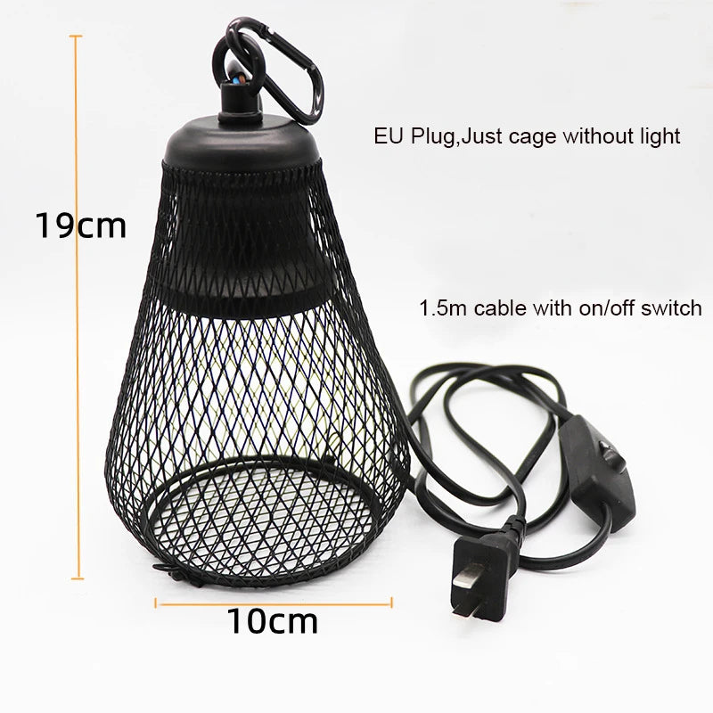 Pet Reptile Far Infrared Ceramic Heating Lamp Heat Emitter Light Bulb for Ortoise Lizard Spider Pet Warmer Bulb Brooder EU/US Pl