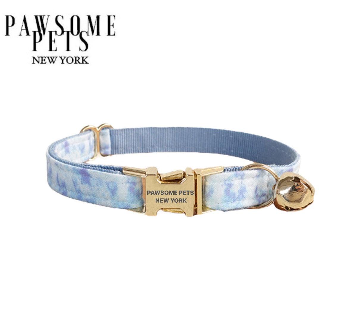 SMALL SIZE DOG & CAT COLLAR - DUTCH BLUE-0