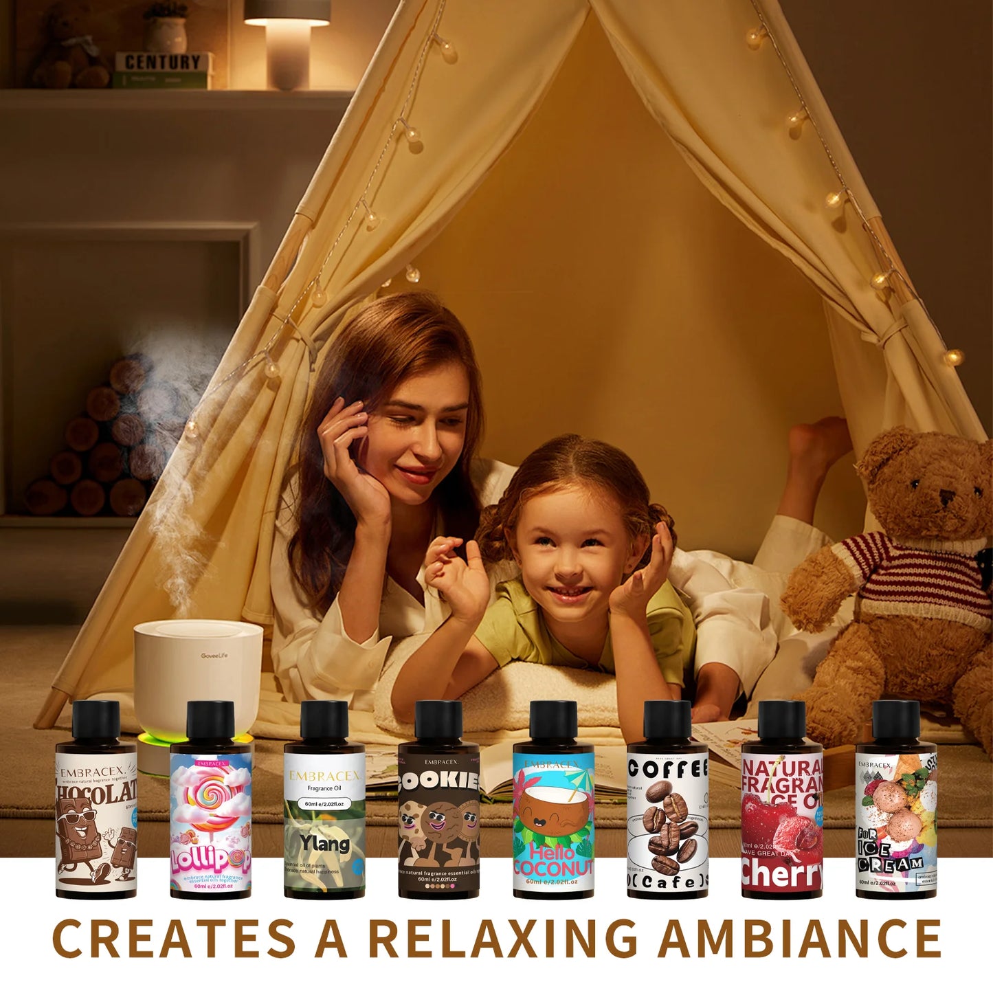 Red Cherry Aromatherapy Essential Oil Good Essential for Diffuser, Candles, Soaps, Perfume 60ml Cherry Fragrance Oil