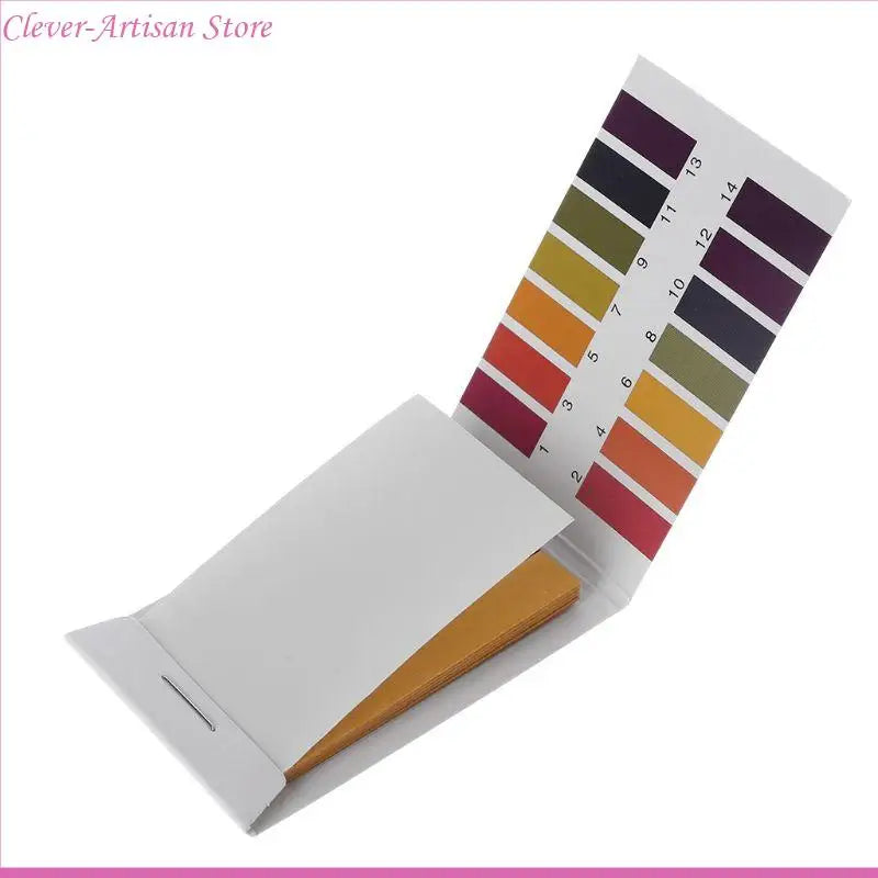 E06B 80 Pcs Aquarium Test Strip Fish for Tank Test Accurate Result for pH Easy Reading for Water Hydroponic & Soil Tes