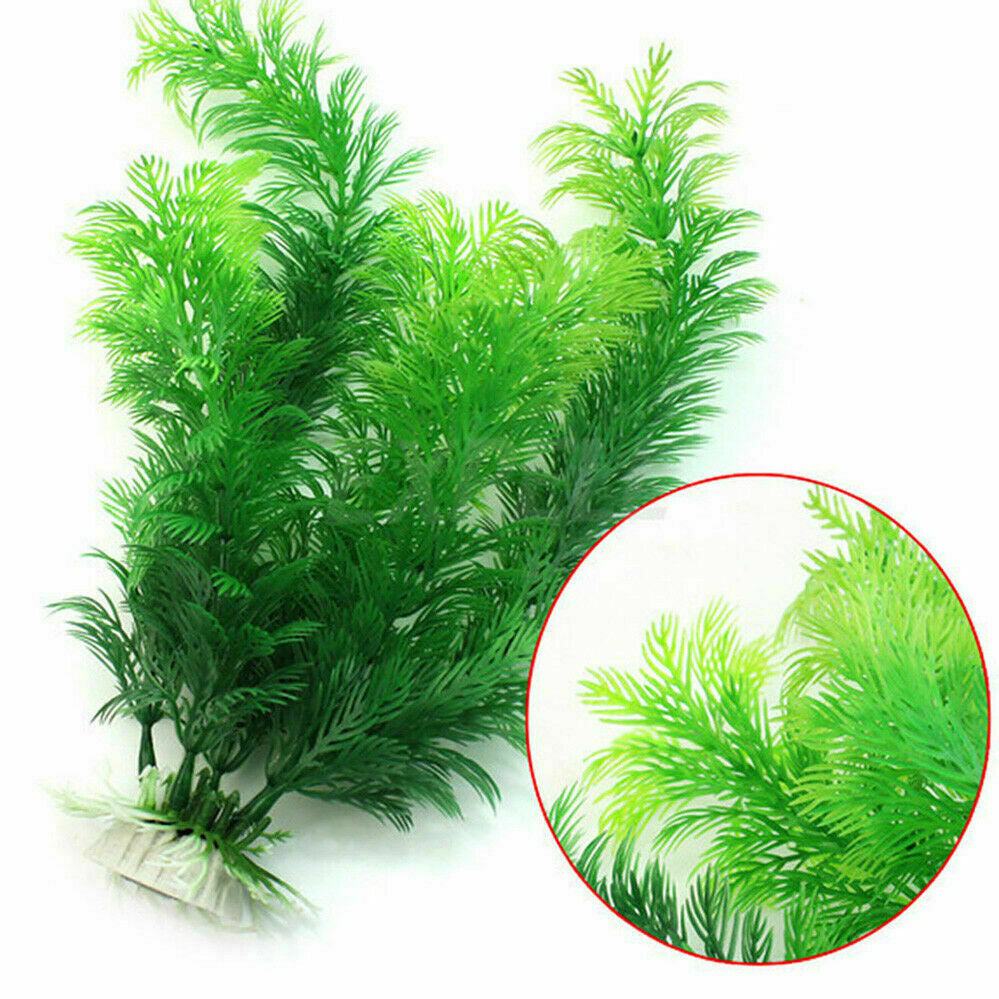 30Cm Large Fish Tank Ornament Plastic Water Plant Artificial Aquarium