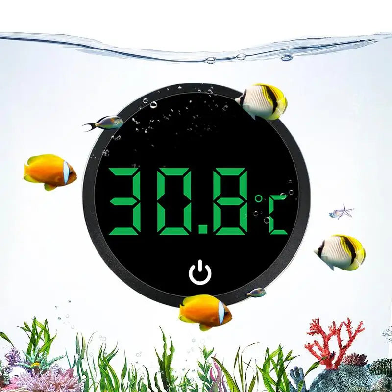 Aquarium Temperature Measurement Digital Display Design Accurate Aquarium Thermometers Fish Tank Accessories Portable Tank
