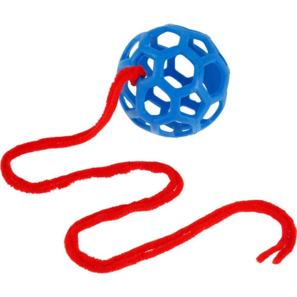 Multipurpose TPR Horse Treat Ball 5.5inch Red/Blue/Green Pony Hay Feeder Circular Soft Horse Feeding Dispenser Cattle