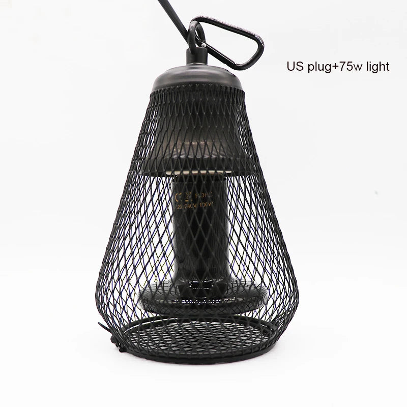 Pet Reptile Far Infrared Ceramic Heating Lamp Heat Emitter Light Bulb for Ortoise Lizard Spider Pet Warmer Bulb Brooder EU/US Pl