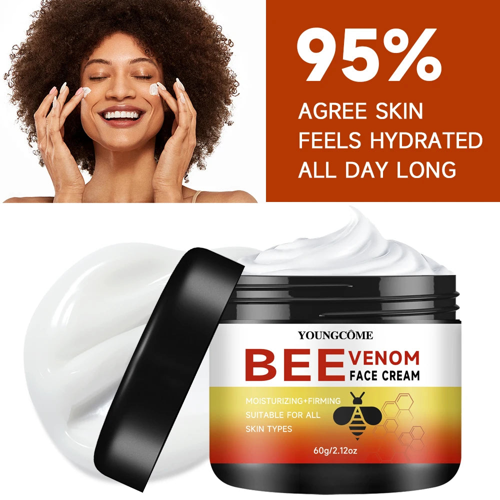 "Pro Anti-Aging Duo Set - Bee Venom Retinol Cream & Collagen Serum for Firming + Wrinkle Reduction, Luxury Skin Care Kit"