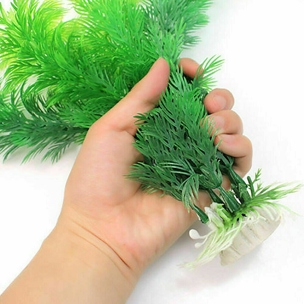 30Cm Large Fish Tank Ornament Plastic Water Plant Artificial Aquarium