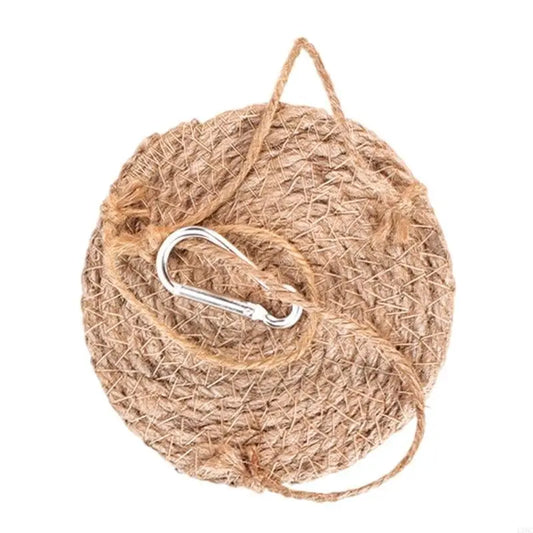 Reptiles Hammock Straw Woven Wear Resistant Hanging Bed for Terrariums Small Pet