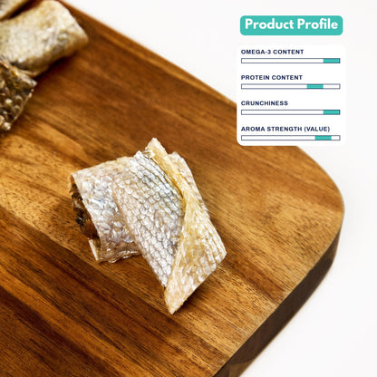 Australian Salmon Skin Dog Treats-1