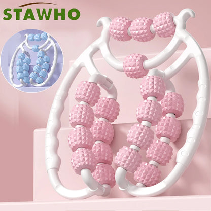 Trigger Point Roller Massager for Forearm,Elbow,Hand,Arm,and Leg Myofascia,Deep Tissue Self Massage for Elbow Muscle Pain Relief