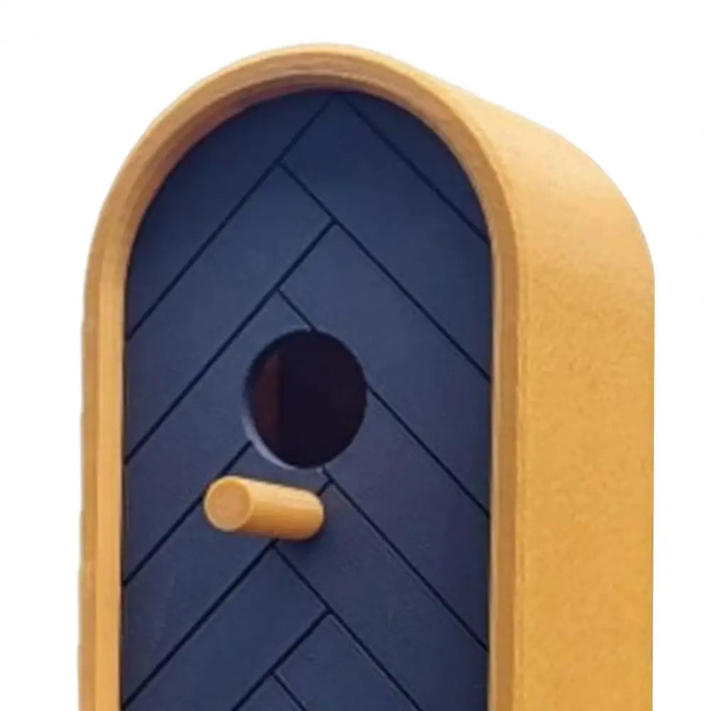 3D Printed Bird House Wall Mounted Wild Birds House Decorative Garden Birdhouse for Small Birds Hummingbirds Wrens Finches