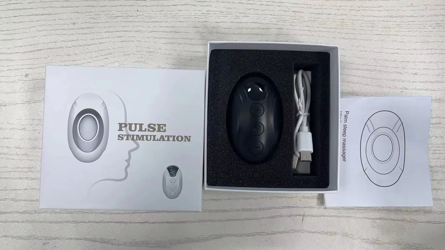 Sleep Aid Insomnia Relief Microcurrent Handheld Hypnosis CES Mental Stress Anxiety Depression Eliminat Relax with Sling Brain