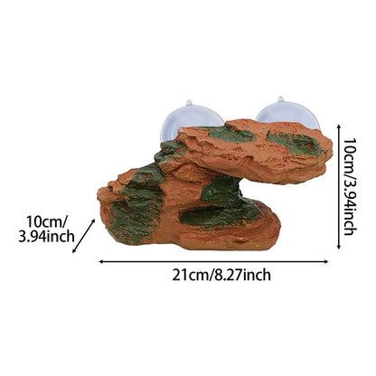 Resin Step Turtle Tank Aquarium Float Decoration Turtle Basking Platform with
