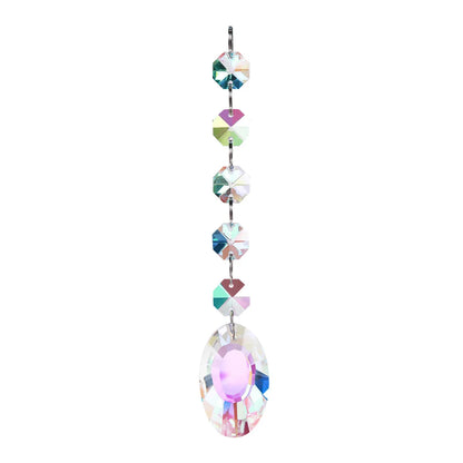Sun Catchers With Crystals, Hanging Crystals Suncatchers For Windows, Colored Crystals Prisms  Pendant Suncatchers Beads New