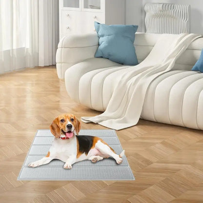 Pet Cooling Mat Foldable Self-Cooling Mat Scratch Resistant Leakproof Design Pet Supplies For Outdoor Indoor Crate Car Kennel