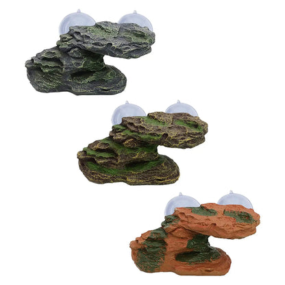 Resin Step Turtle Tank Aquarium Float Decoration Turtle Basking Platform with