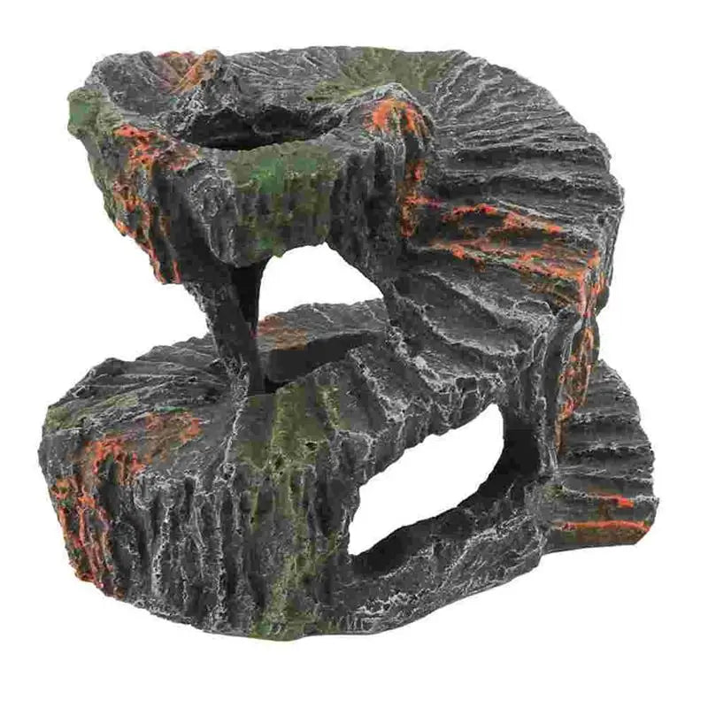Resin Turtle Basking Platform Reptile Aquarium Adornment Fish Tank nament Terrarium Decor Pet Products TORTOISE