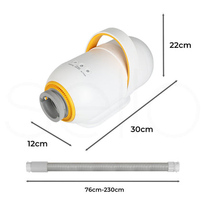 Pawz Pet Hair Dryer Grooming Dog Cat Blow Speed Hairdryer Blower Heater 3200W