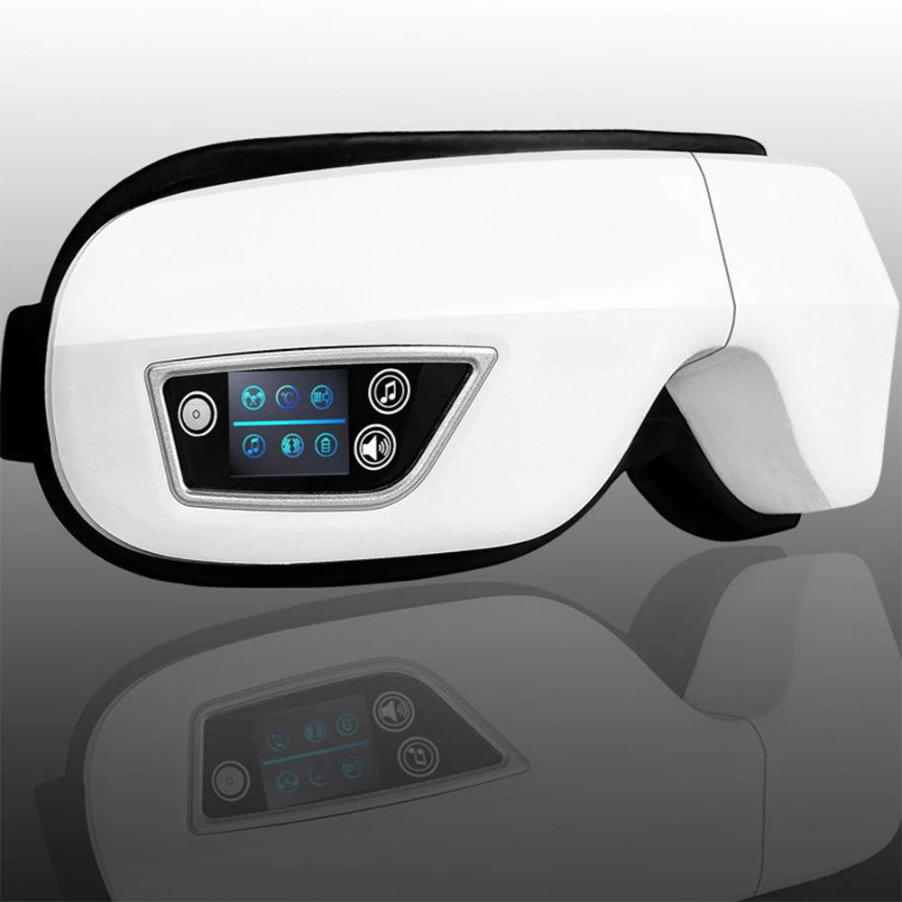 6D Smart Vibration Eye Massager Airbag Compress Eye Care Instrument Bluetooth Music Eye Massage Sleep Mask Eye Relax Fatigue