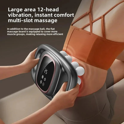 Fascia Gun Muscle Massage Gun Sixteen High Frequency Neck Shoulder Waist Massage Machine Professional Muscle Massage Gun