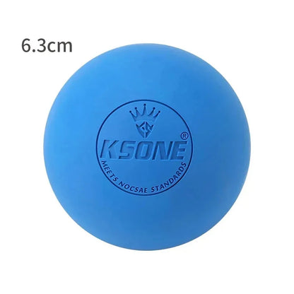 Rubber Fascia Massage Ball Yoga Fitness Muscle Relaxation Pain Relief Healt Care Portable Physiotherapy Lacrosse Massage Ball