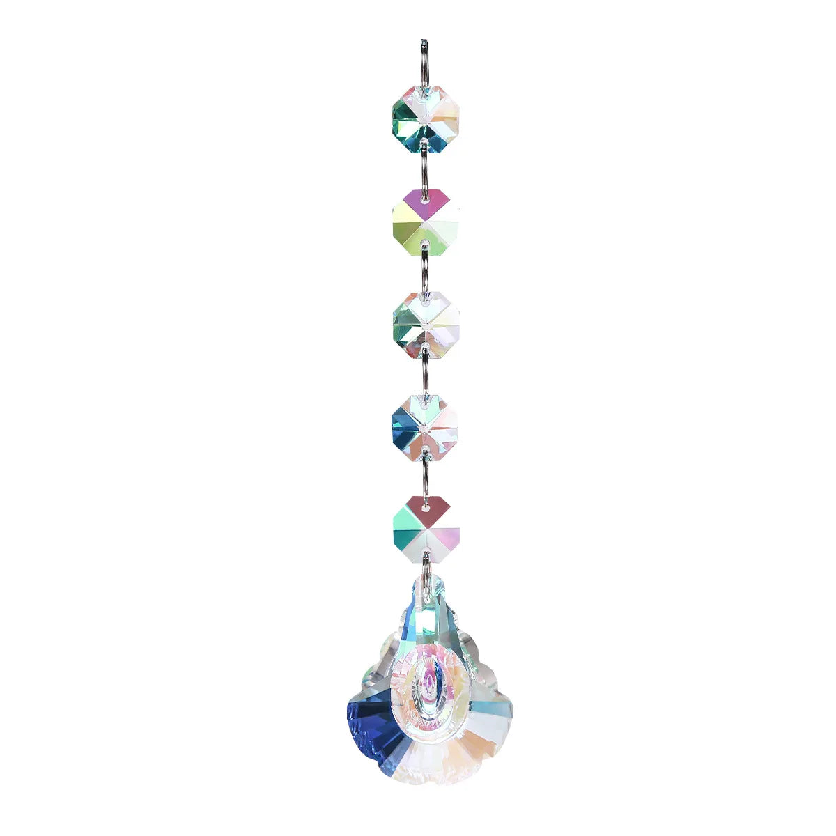 Sun Catchers With Crystals, Hanging Crystals Suncatchers For Windows, Colored Crystals Prisms  Pendant Suncatchers Beads New