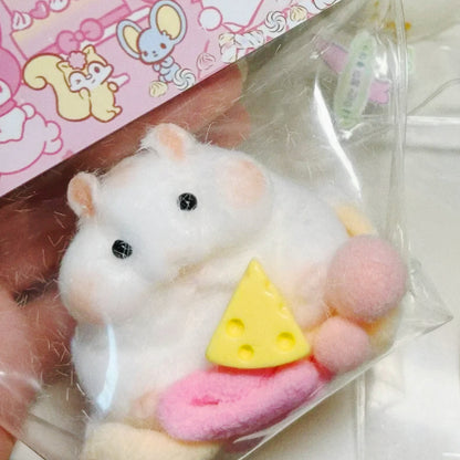 Taba Squishy Toy Mushy Silicone Mochi Toy Fuzzy Cute Hamster Handmade NEW Fidget Toy Relief  Stress Relax Gift