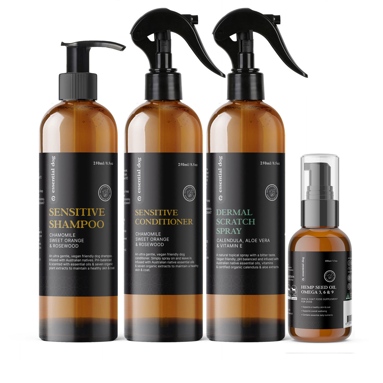 Dermal Scratch Spray for Dogs: Aloe Vera, Calendula & Vitamin E-5