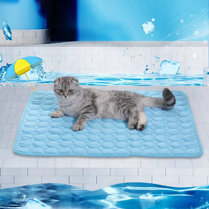 Summer Cooling Pet Sofa Pad – Beat the Heat with Cool, Comfy Sleep