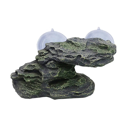 Resin Step Turtle Tank Aquarium Float Decoration Turtle Basking Platform with