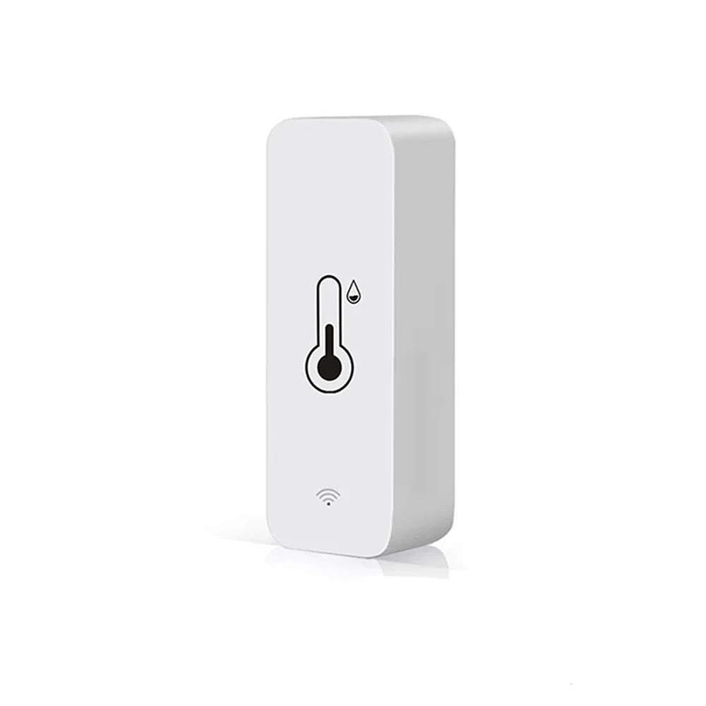 Tuya Zigbee or WiFi Temperature Humidity Sensor Home Connected Thermometer Compatible With Smart Life Alexa Google Assistant