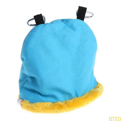 H7ED Parrot Hammock Hanging Tent for Budgies Parakeets Small Animals Plush House