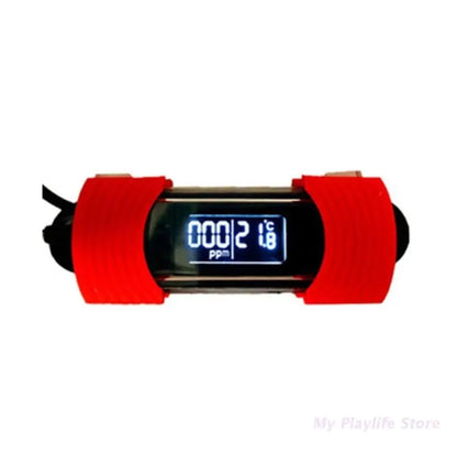 Aquarium Thermometer Digital Submersible Fish Tanks Thermometers with Suction Cup Easy to Read Waterproof Freshwater