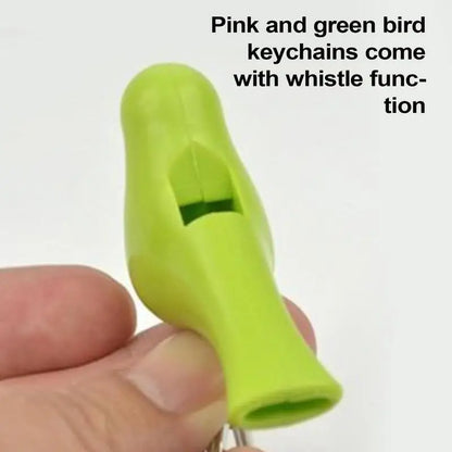 Key Holder Wall Mount Bird House Whistle Key Holder Housewarming Celebration Romantic Hook with 2 Rings for Living Room Bedroom