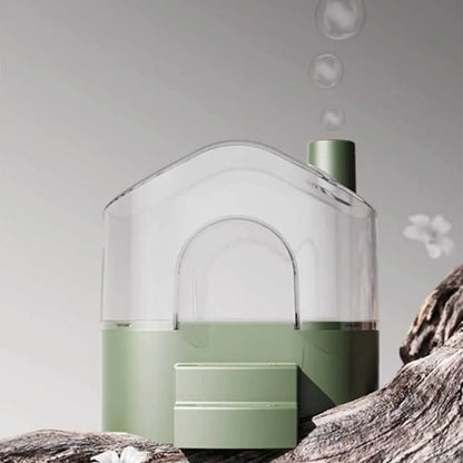 Detachable Pet Bird Bath Box Transparent Large Space Hamster Bathtub Anti-leak Household Hamster Bath House Bathtub Supplies