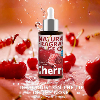 Red Cherry Aromatherapy Essential Oil Good Essential for Diffuser, Candles, Soaps, Perfume 60ml Cherry Fragrance Oil