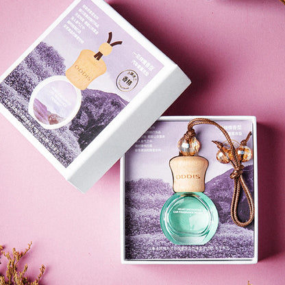 Air pendant aromatherapy oil diffuser, car interior air freshener essential oil long-lasting diffuser premium gift box