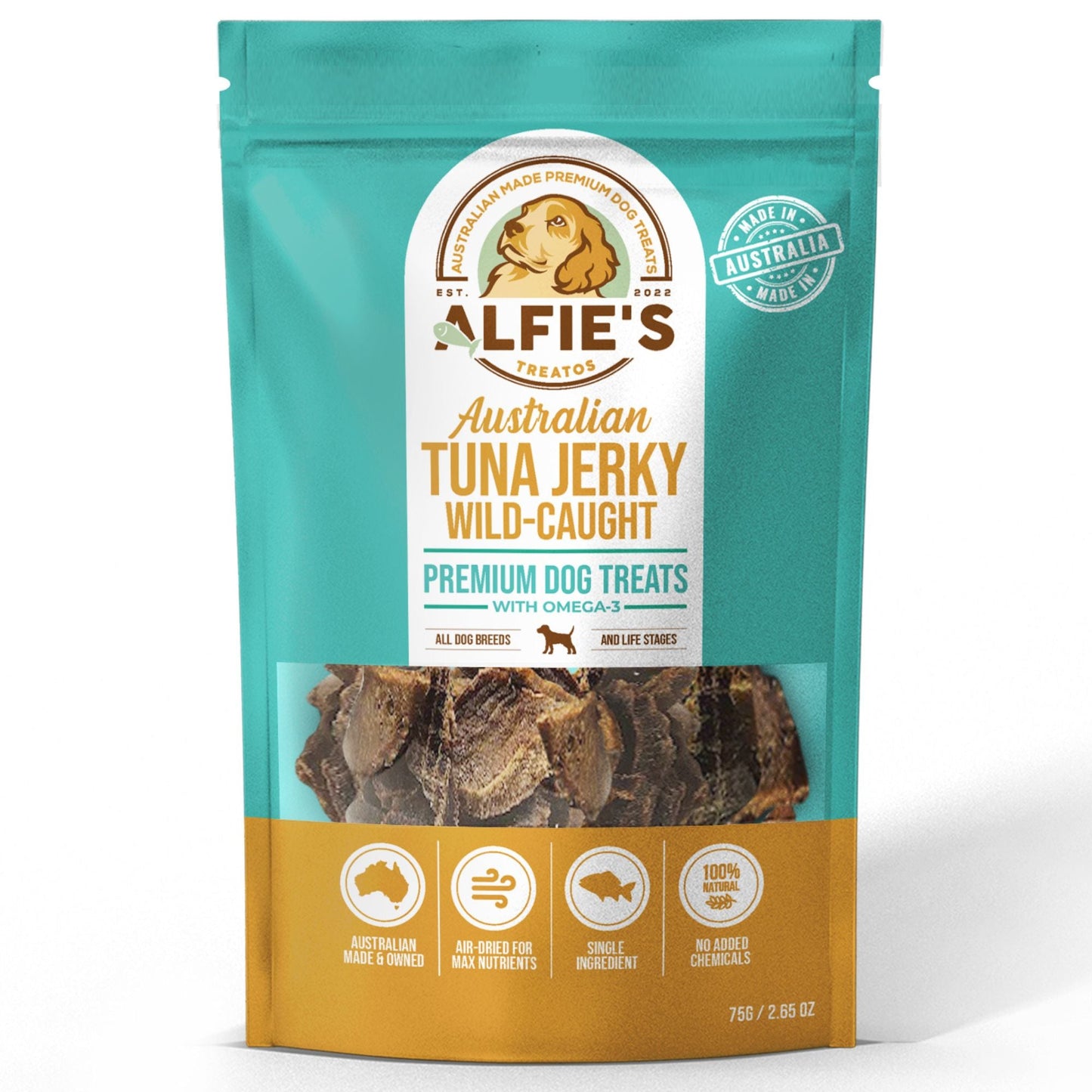 Wild-Caught Tuna Fillet Dog Treats-0