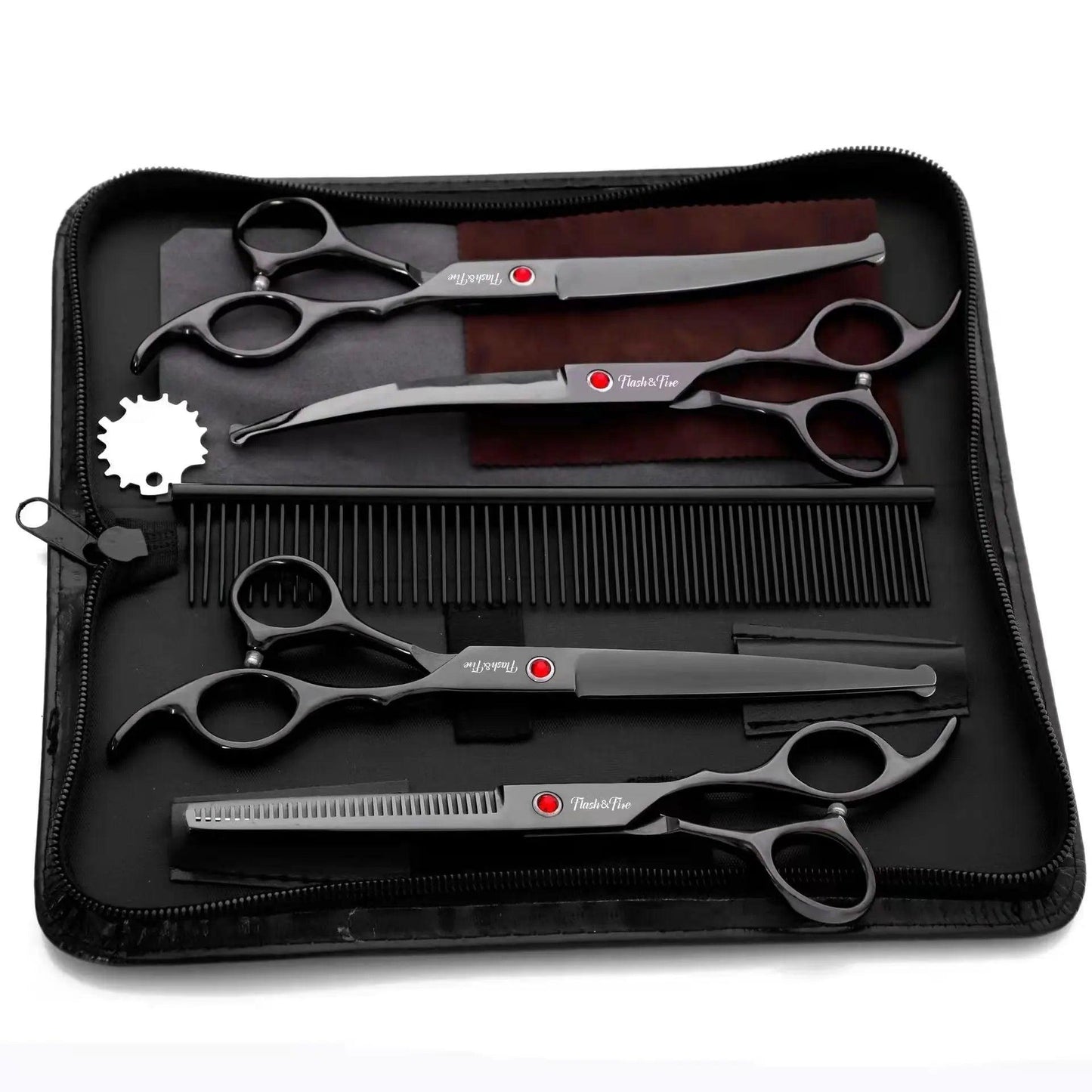 Ultimate Pet Grooming Scissors Set for Stress-Free Pet Care-3