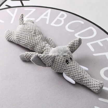 Squeaky Animal Plush Toys – Fun, Teething & Tooth-Cleaning in One