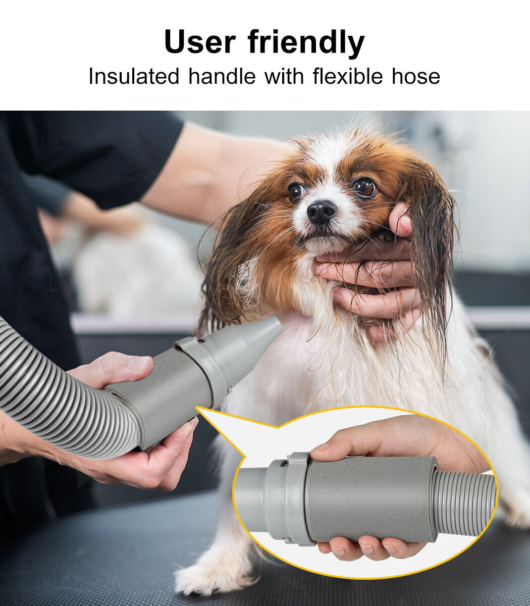 Pawz Pet Hair Dryer Grooming Dog Cat Blow Speed Hairdryer Blower Heater 3200W