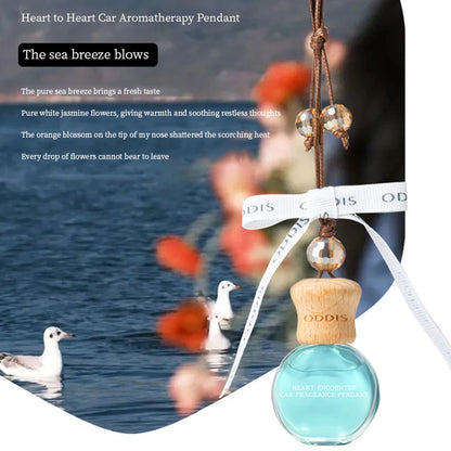 Air pendant aromatherapy oil diffuser, car interior air freshener essential oil long-lasting diffuser premium gift box