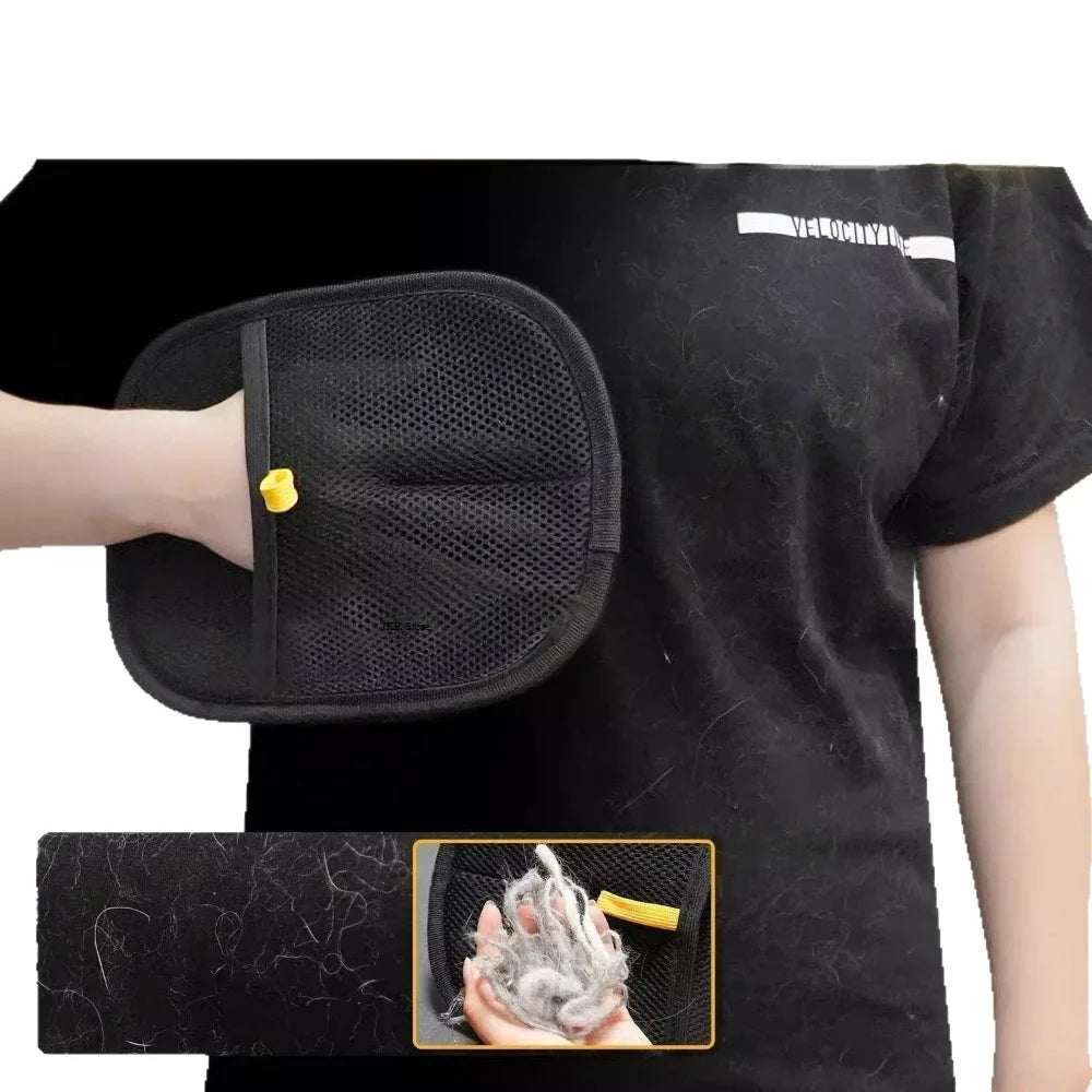 2/1pcs Pet Grooming Gloves Dog Grooming Equipment Anti-static Pet Hair Removal Brushes for Cats and Dogs on Clothes Sofas Etc.